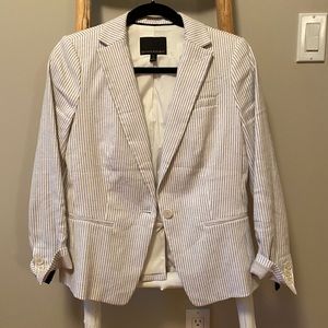 Banana Republic Striped Linen Blazer (SHORT SET)